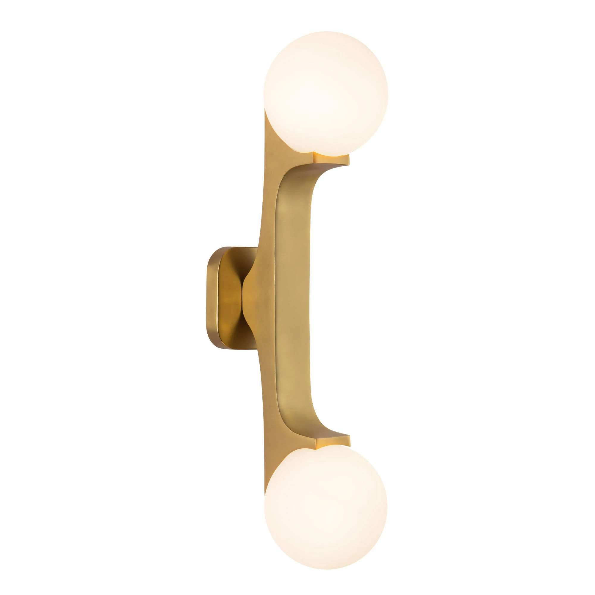 Briar wall sconce in Brushed Gold